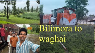 Bilimora to Waghai Narrow Gauge Heritage Train [upl. by Yentnuoc354]