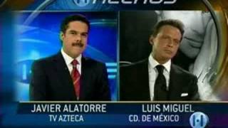 Luis Miguel en TV Azteca Mayo 6 2008  Parte I [upl. by Enobe]