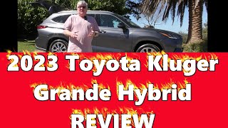 Is 2023 Toyota Kluger Grande Hybrid AWD any Good FULL REVIEW [upl. by Genet]