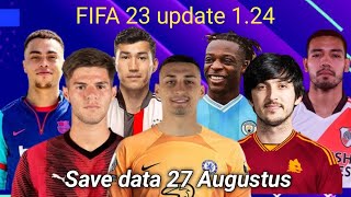 PS4 FIFA 23 save data update transfer 27 Augustus for 124 PS4 Hen [upl. by Nev]