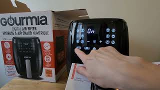 REVIEWING A GOURMIA 4 QT AIR FRYER [upl. by Garvin412]