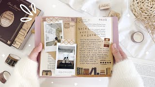 🪶 journal with me  travel journaling ft notebook therapy [upl. by Drarig]