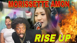 FIRST TIME HEARING Morissette Amon  Rise Up LIVE on Wish 1075 REACTION [upl. by Merissa]