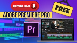 How To Download Adobe Premiere Pro For FREE on PC amp MAC [upl. by Sharp950]