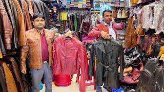 Leather market in Dharavi Mumbai  Celebrities choice [upl. by Aitra795]