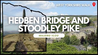 West Yorkshire Walk  Hebden Bridge to Stoodley Pike [upl. by Esiahc]