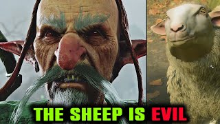 RedCap Secret Evil Scene in Baldurs Gate 3  RedCap Strange Dialogue  Sheep Transforms [upl. by Islehc]