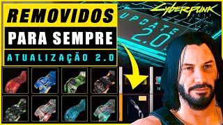 Itens que NÃO EXISTEM MAIS em Cyberpunk 2077 após o Patch 20 [upl. by Vincenta]