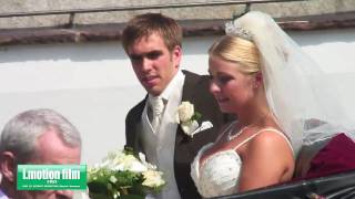 Philipp Lahm und Claudia  Hochzeit  Wedding  Filmproduction Munich [upl. by Vitalis320]