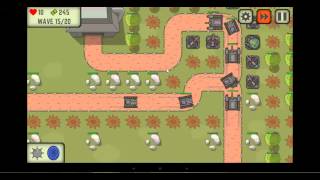 Tactic Defense Level 5 tower defence walkthrough [upl. by Modie910]