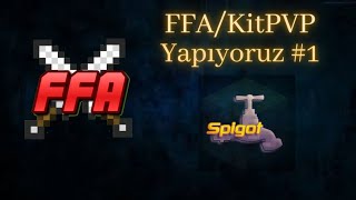 0dan Minecraft FFA Serveri Yapıyoruz  FFAKitPvp Yapıyoruz 1 [upl. by Ariew62]