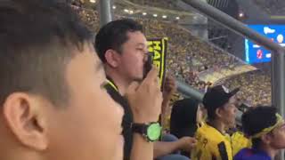 TERBAIK  ULTRAS MALAYA  Satu Stadium Chant Ekor Harimau Sejati  HarimauMalaya [upl. by Naols339]