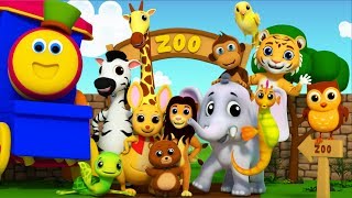 Animal Sound  Learning Street With Bob The Train  Cartoon Videos And Songs by Kids Tv [upl. by Valaree]