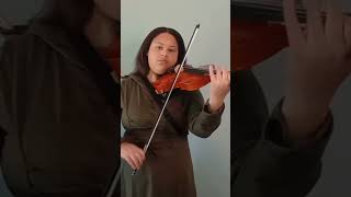 Toss A Coin To Your Witcher Violin Cover Rachel England shorts thewitcher [upl. by Remus]