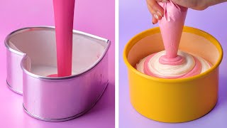 Best Tasty Colorful Cake Decorating Tutorials  Best Satisfying Cake Decorating Ideas  Perfect Cake [upl. by Leuqer]