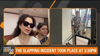 Breaking News  Kangana Ranaut Slapped At Chandigarh Airport  kanganaranaut [upl. by Ezarras]