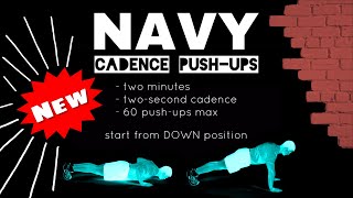 Navy Cadence Push Ups [upl. by Mallis840]