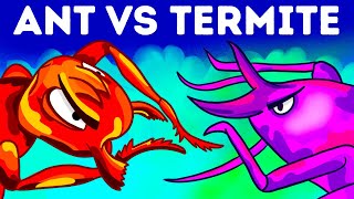 When Ants Meet Termites Its an Epic Showdown [upl. by Eisenberg]