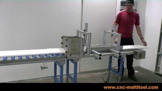 Coating machine  EPS crown moldings [upl. by Adnorehs323]