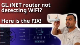 GL iNET router not detecting WiFi Here is the fix [upl. by Colston]