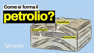 Come avviene la formazione di un giacimento di petrolio [upl. by Puklich]