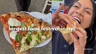 Trying the Best Foods at New York’s Largest Food Festival [upl. by Atel]