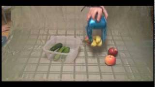 Robotiq Adaptive Gripper Handling Fruits and Vegetables [upl. by Ozan486]