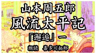 山本周五郎「風流太平記」邂逅 一 万三郎と虎造が釣りをしている最中に。声優ナレーターの喜多川拓郎が朗読します。ちょっと一休み、心の休息に癒やしの父音朗読を [upl. by Helbona]