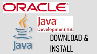 Oracle Java JDK download and install [upl. by Nygem]