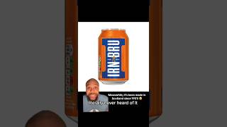 I Tried Scotland’s IRN BRU for the First Time Ever 🤯🏴󠁧󠁢󠁳󠁣󠁴󠁿 irnbru irnbru [upl. by Aevin607]