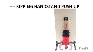 The Kipping Handstand PushUp [upl. by Ylnevaeh]