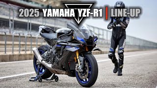 The 2025 Yamaha YZFR1 Series  R1 R1M R1RACE amp R1GYTR [upl. by Dlanor]