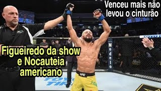 UFC Norfolk Deiveson Figueiredo da show e vence Joseph Benavidez [upl. by Osnerol]