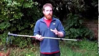 How to Adjust Telescopic Walking Poles [upl. by Merrick200]