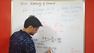 microeconomics chapter 6 Price Elasticity of demand Numerical portion part 1 [upl. by Lapides473]