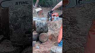 STIHL MS 400 C XCUT 14 SECOND RIP [upl. by Alet]