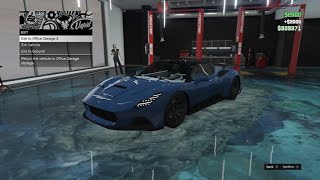 GTA 5  PAST DLC Vehicle Customization  Lampadati Corsita Maserati MC20 [upl. by Ireland]