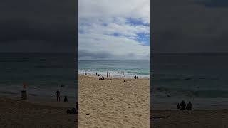 4K Sandy Beach on Oahu Hawaii on 122323 [upl. by Alenairam]