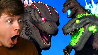 Reacting to EVOLVED GODZILLA vs GODLZILLA MINUS ONE amp ZILLA JR [upl. by Eleira7]