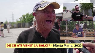 Ceau făcut românii la BÂLCI de Sfânta Maria😂 2023  FEMEI Alain Delon de Giurgiu și BĂUTURĂ🍺 [upl. by Ettelimay]