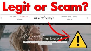 ByronbayBoutiquecom Review  Legit or Scam Store [upl. by Baily]