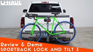 SportRack Lock and Tilt Hitch 3 Bike Rack Review and Demo [upl. by Ennayoj31]