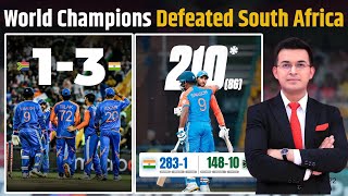 IND vs SA Surya amp Co wins the T20I series against SA 31  Team India has win  of 92 in 2024 [upl. by Annauqaj]