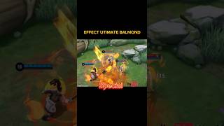 ✅ EFFECT UTIMATE BALMOND mlbb mobilelegends [upl. by Yrohcaz]