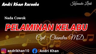 KARAOKE LIRIK VERSI ANDRI KHAN PELAMINAN KELABU NADA COWOK CIPT  HENDRA MD [upl. by Sabino]