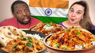 Trying INDIAN FOOD Weve NEVER Tried Before Taste Test [upl. by Dierdre736]