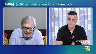 Vittorio Sgarbi sul Cicalone quotOgnuno di noi desidera essere protetto lui interpreta un [upl. by Theodosia]