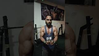 big biceps biceps motivation gym tranding shortvideo [upl. by Ydderf]