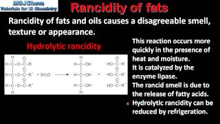 B3 Rancidity of fats and oils SL [upl. by Navak]