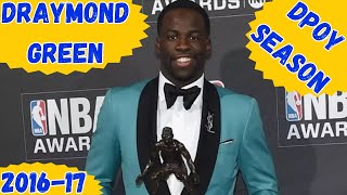 Draymond Green  201617 NBA Defensive Player of the Year [upl. by Cheadle]